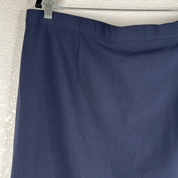 Bedford Fair Navy Business Career Classic Skirt Size 18W - Picture 2 of 7